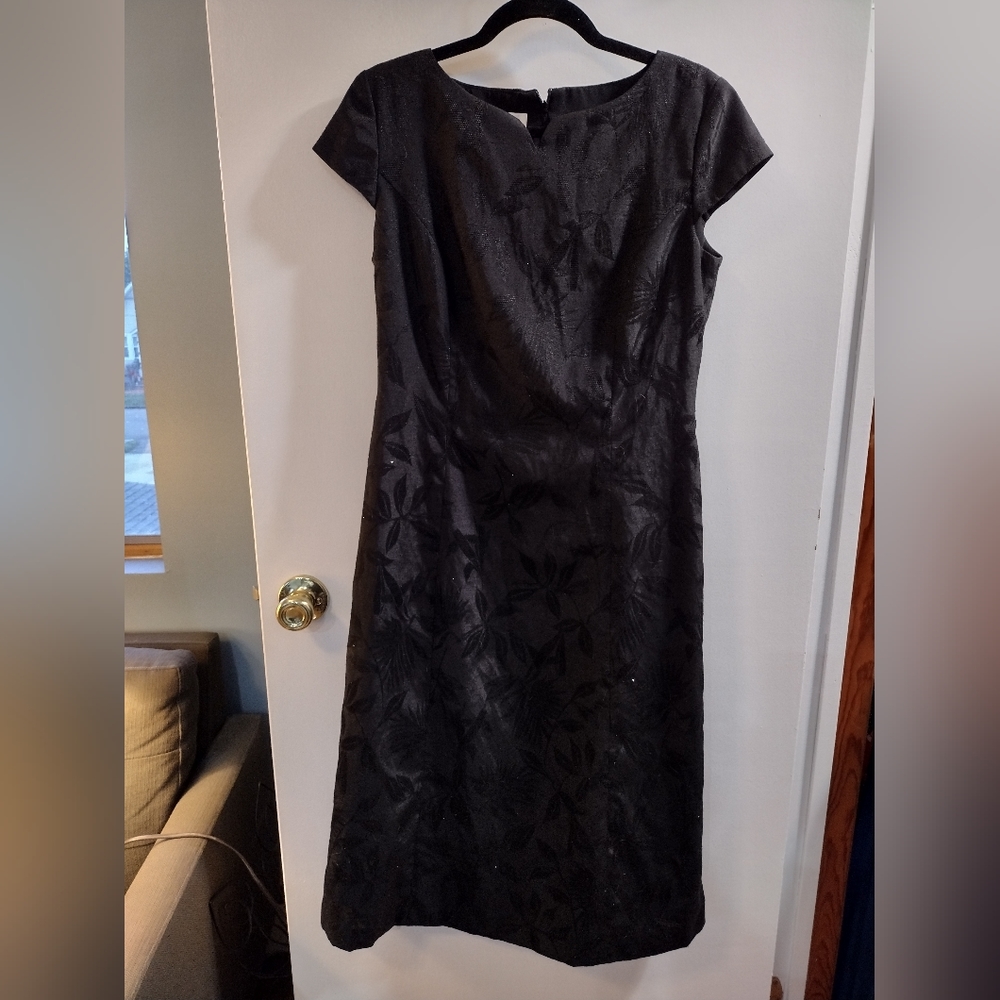 Talbot's black dress size 6 made in America